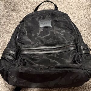 Marc New York Black Camo Nylon Daypack